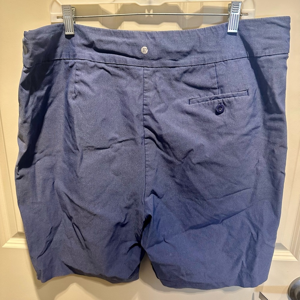 EPNY Women’s Blue Golf Shorts Plus Size 1x Blue - Picture 2 of 4